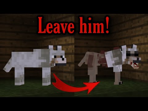 If your dog started killing your farm mobs, Leave Him! (Minecraft Creepypasta)