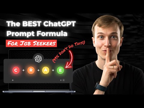 This Is The BEST ChatGPT Prompt Formula For Job Seekers
