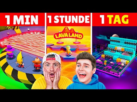 ⏰ 1 MINUTE vs 1 STUNDE vs 1 TAG (Stumble Guys)