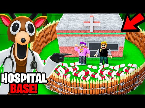 We Built a HOSPITAL BASE In 99 Nights In The Forest...!?
