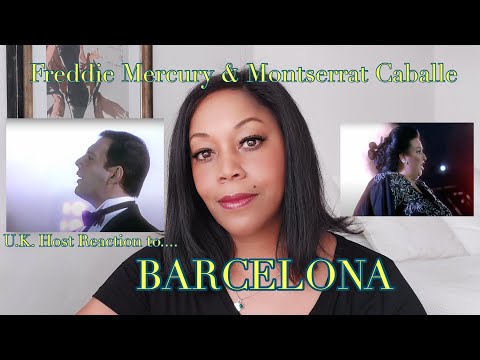 Freddie Mercury Montserrat Caballé  Barcelona Live - Woman of the Year 2021 U.K. (finalist) Reaction