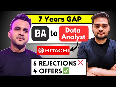7 Years GAP in IT | Jewellery Designer to Data Analyst | Salary- Rs X,00,000