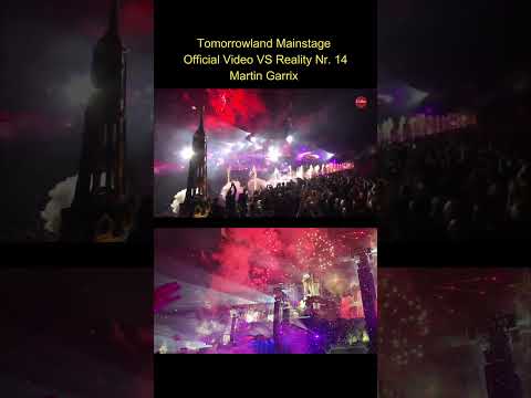 Tomorrowland 2023 - Mainstage  Official  Video  VS  Reality  Nr.  14 - Martin  Garrix