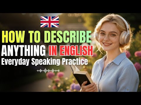 How to Describe Anything in English: Everyday Speaking Practice