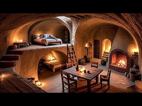 How I Built a Secret Underground Bunker Beneath a Giant Termite Nest