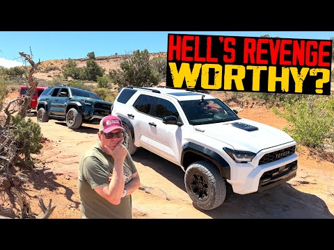 4Runner vs Land Cruiser vs Tacoma vs Hell's Revenge!