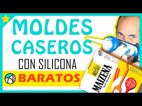🥇 Cómo hacer MOLDES DE SILICONA CASEROS 💰 BARATOS 💰 Para Resina - con Silicon de sellar y Maizena