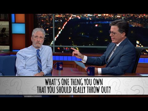 Part 1 - Jon Stewart Takes The Colbert Questionert