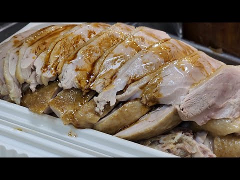 Hongkong StreetFood，Master #MarinatedGoose，Super #PigEars #Duck #chicken #GooseLiver #asmr