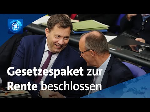 🌍tagesschau24 Top-Thema, 5.12.2025 | Bundestag stimmt für Rentenpaket