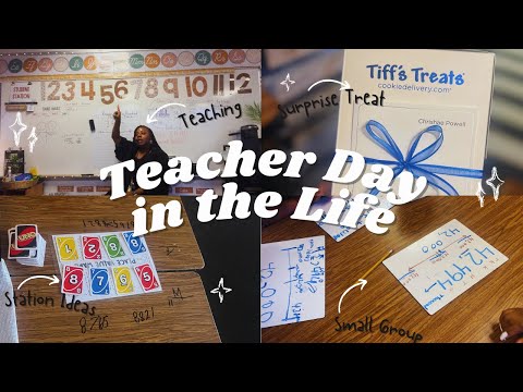 days in the life of a teacher | fourth grade, watch me teach,  on tv,  i'm back | upper elementary