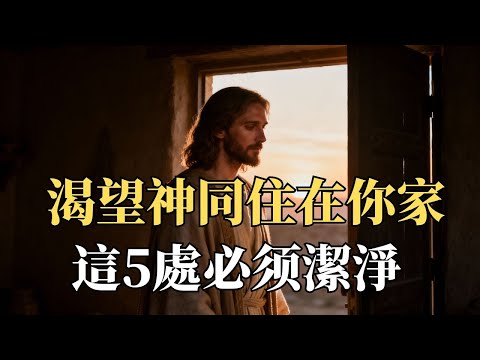 你家是圣所，还是旅馆？若洁净这5个角落，神的同在必亲自降临！ #圣经 #廚房 #客廳 #臥室 #浴室 #衣櫥 #敬拜 #服侍 #禱告