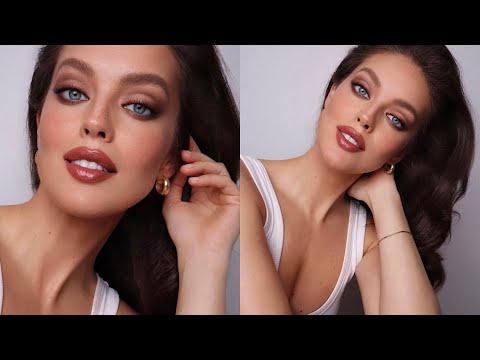 SuperModel Cindy Crawford Inspired Makeup On Emily DiDonato | Hung Vanngo