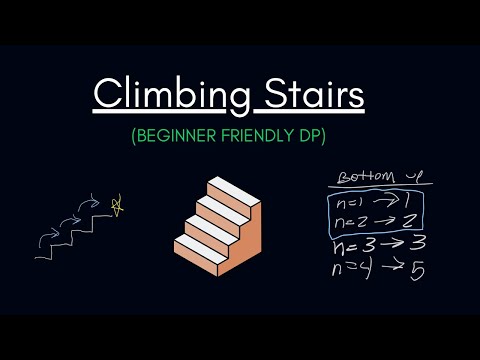 Climbing Stairs - LeetCode 70 - Beginner Friendly Dynamic Programming
