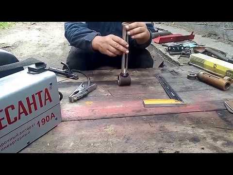 Сцепка на подшипниках для адаптера или прицепа.Изготовление.Подробное видео.