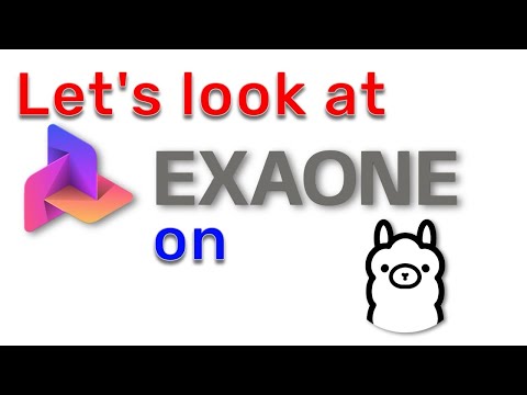 Let's go live and look at ExaOne3.5