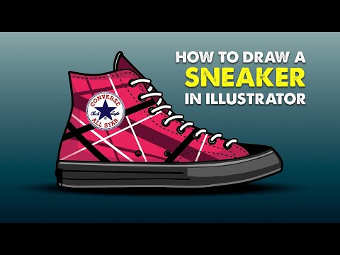 Draw a sneaker in Illustrator
