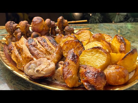 Семейное Блюдо/Запечёная Курочка с Овощами/Просто и очень Вкусно!