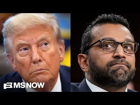 'Trump wanted a lackey': Rep. Dan Goldman responds to potential ousting of Kash Patel