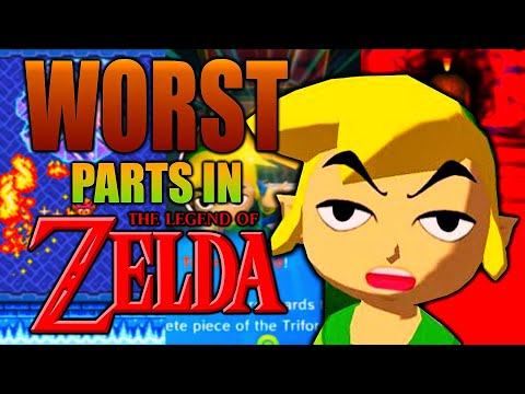 The WORST PARTS in Every ZELDA Game