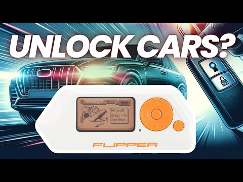 Flipper Zero Car Key Signal - Unlock Car Key FOB - Hack Rolling codes