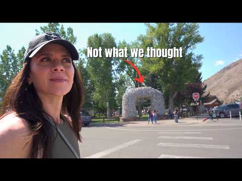 Jackson Hole was not what we expected... RV Trip to the Grand Tetons