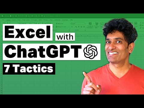 Excel + ChatGPT - 7 Ways to Work Faster & Smarter 😎