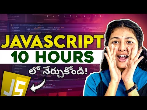 Javascript Full Course in Telugu | Javascript Course in Telugu | Javascript in 10 Hours | Js Telugu