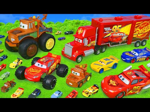Toys from Cars 3 with Speaking Lightning McQueen