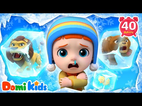 冰塊敲敲樂 | 趣味冰块敲击游戏❄ | 宝宝手眼协调 | 幼儿益智启蒙 | 亲子互动儿歌🎵 | 宝贝多米益智