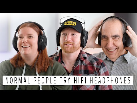 Normal People Try HIFI Headphones!
