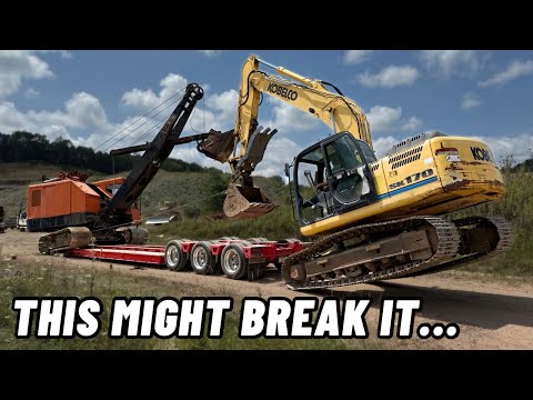 Marion 45M Shovel Rescue with the Scrappybert Trailer and an all-star Cast