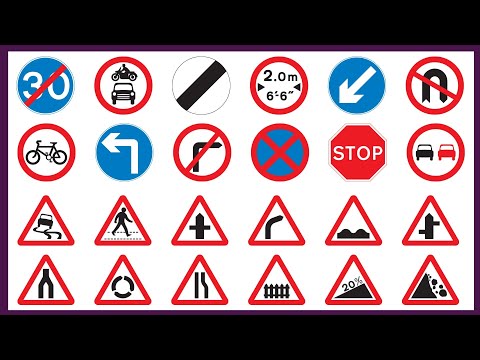 Top 30 Important ROAD SIGNS You Need To Know When Driving in the UK