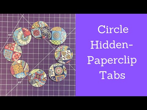Circle Hidden-Paperclip Tab