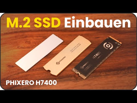 Installation and testing of the Gen4 M.2 SSD H7400 from PHIXERO