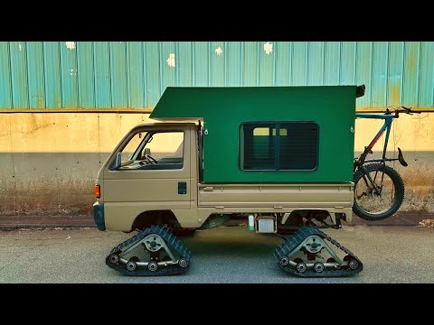 We Built a Solar off Grid Electric Kei Truck Camper, Just in Case The World Ends