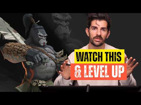 Pro Artist Advice for Drawing From Imagination - Monkeys