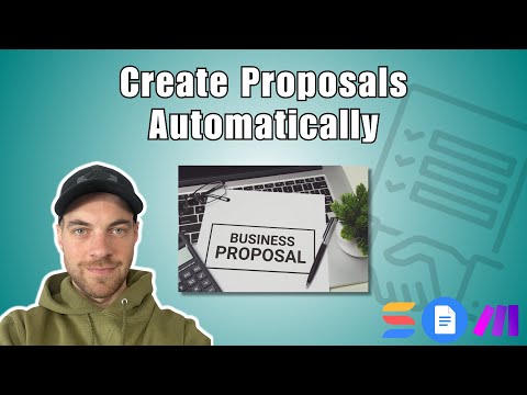 Create proposals automatically from SmartSuite with Make & Docs