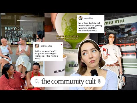 fashion is weaponising community to sell us more clothes