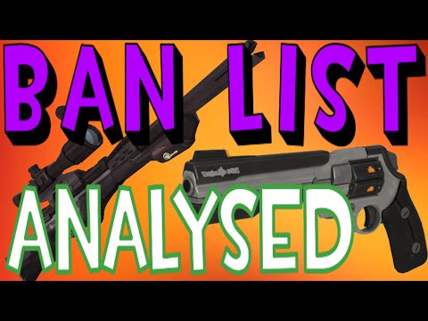 Analysing TF2 Competitive Weapon Bans