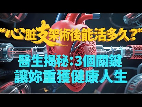 心臟支架手術後還能活多久？醫生揭秘：3個關鍵讓妳重獲健康人生！#心臟支架術後護理 #心血管健康管理 #術後康復指南