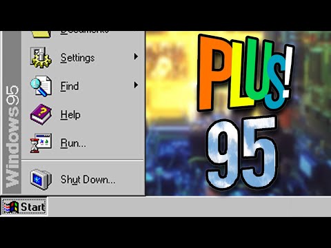 Enhancing Windows 95 with Microsoft Plus! (Unboxing & Exploration)