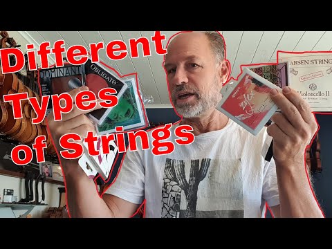 Olaf talks about the different types of strings