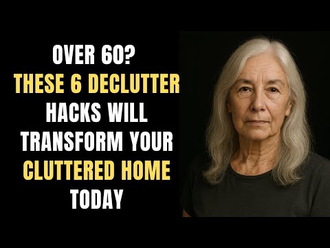 Over 60? These 6 Declutter Hacks Will Transform Your Cluttered Home Today | The Senior Reset