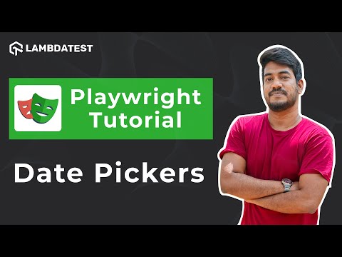 How To Automate Date Pickers | Playwright With TypeScript Tutorial 🎭| Part 7