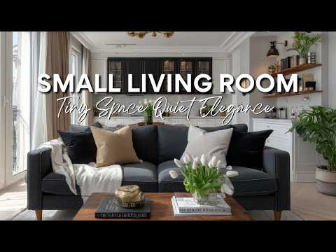 A Small Living Room Arrangement That Feels Surprisingly Luxurious