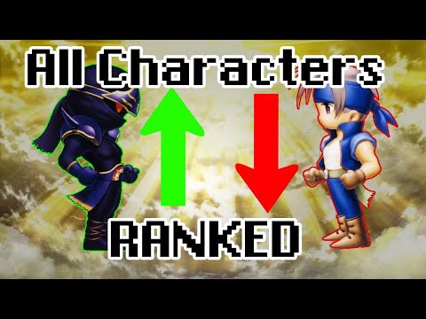 Worst to Best - FF6 Character Roster