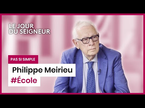 L'école ne sait plus éduquer - avec Philippe Meirieu | Pas Si Simple
