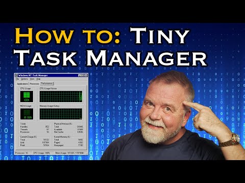 Running the Old Windows Task Manager on the Current Windows!  ShopTalk!