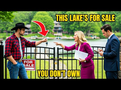 I Caught HOA Karen’s For Sale Sign & Agents on MY Lake — So I Locked the Gate and Exposed Her Scam